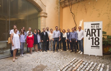 Cinco profesionales del mundo de las artes internacionales, invitados a la Nit de l'Art 2018 gracias al Institut d'Estudis Baleàrics y el Institut Ramon Llull