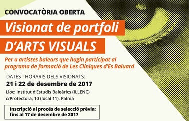 Visionat de portfoli d'ARTS VISUALS