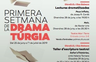 El Govern i l’Ajuntament de Palma organitzen la I Setmana de la Dramatúrgia