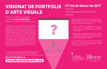 Visionat de portfolis d'arts visuals