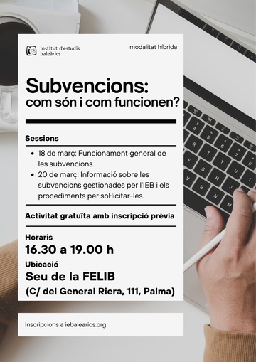 Subvencions: com són i com funcionen?