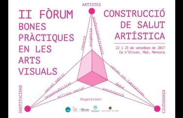 "Construcción de Salud Artística", el II Fórum de Buenas Prácticas Artísticas de la AAVIB
