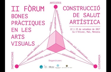 "Construcció de Salut Artística", el II Fòrum de Bones Pràctiques Artístiques de l'AAVIB